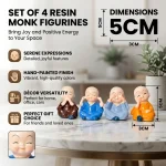 monk buddha statue for home and office decor