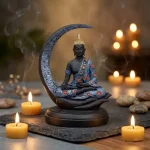peaceful Buddha statue for meditation corner
