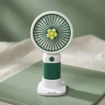 Portable mini fan rechargeable compact design