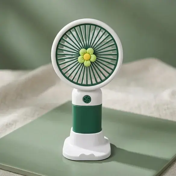 Portable mini fan rechargeable compact design