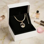Anti Tarnish Swan Pendant Necklace gift for women